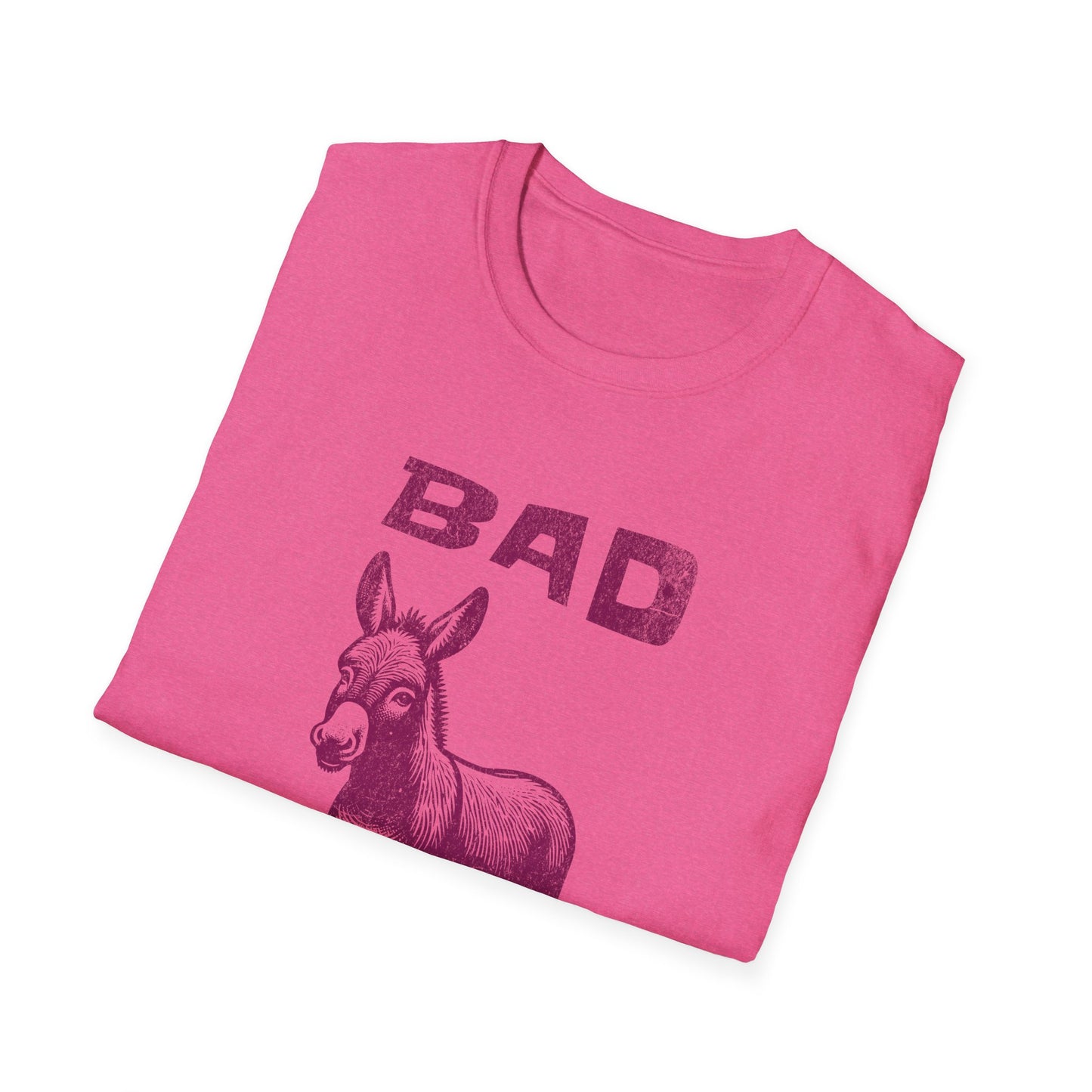 Bad Ass Funny Unisex Softstyle T-Shirt