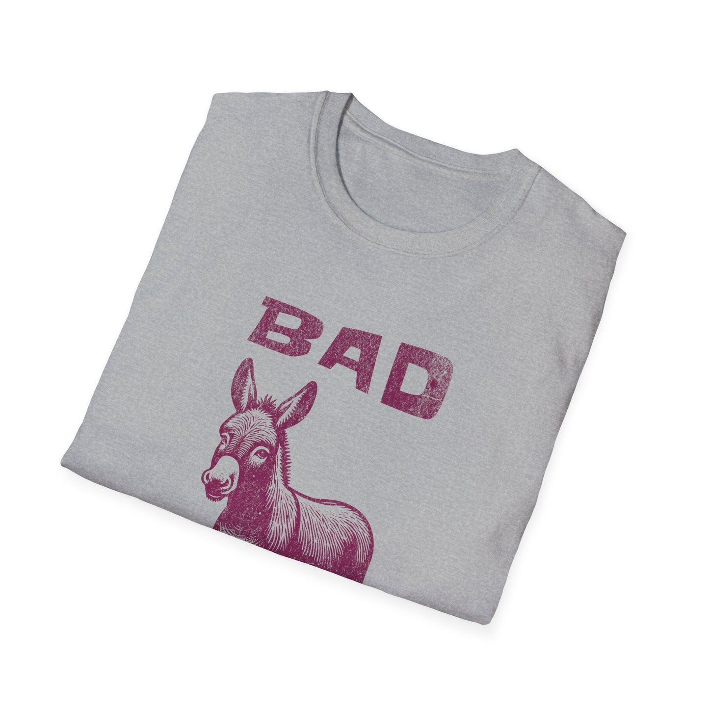 Bad Ass Funny Unisex Softstyle T-Shirt