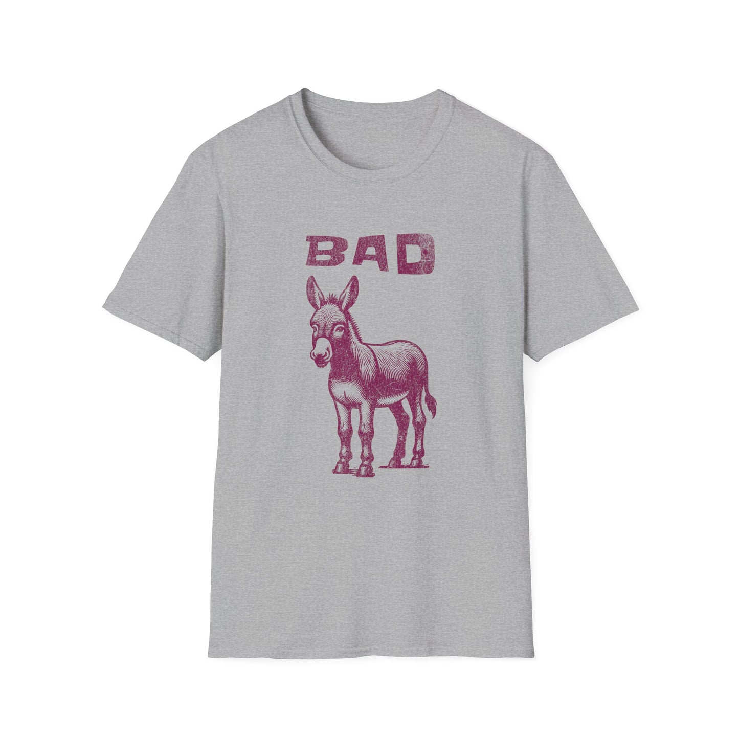 Bad Ass Funny Unisex Softstyle T-Shirt
