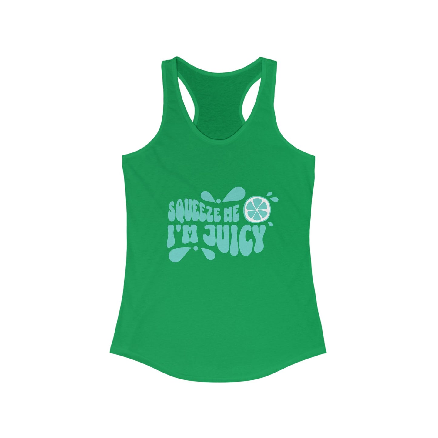 Squeeze Me I'm Juicy Women's Racerback Tank