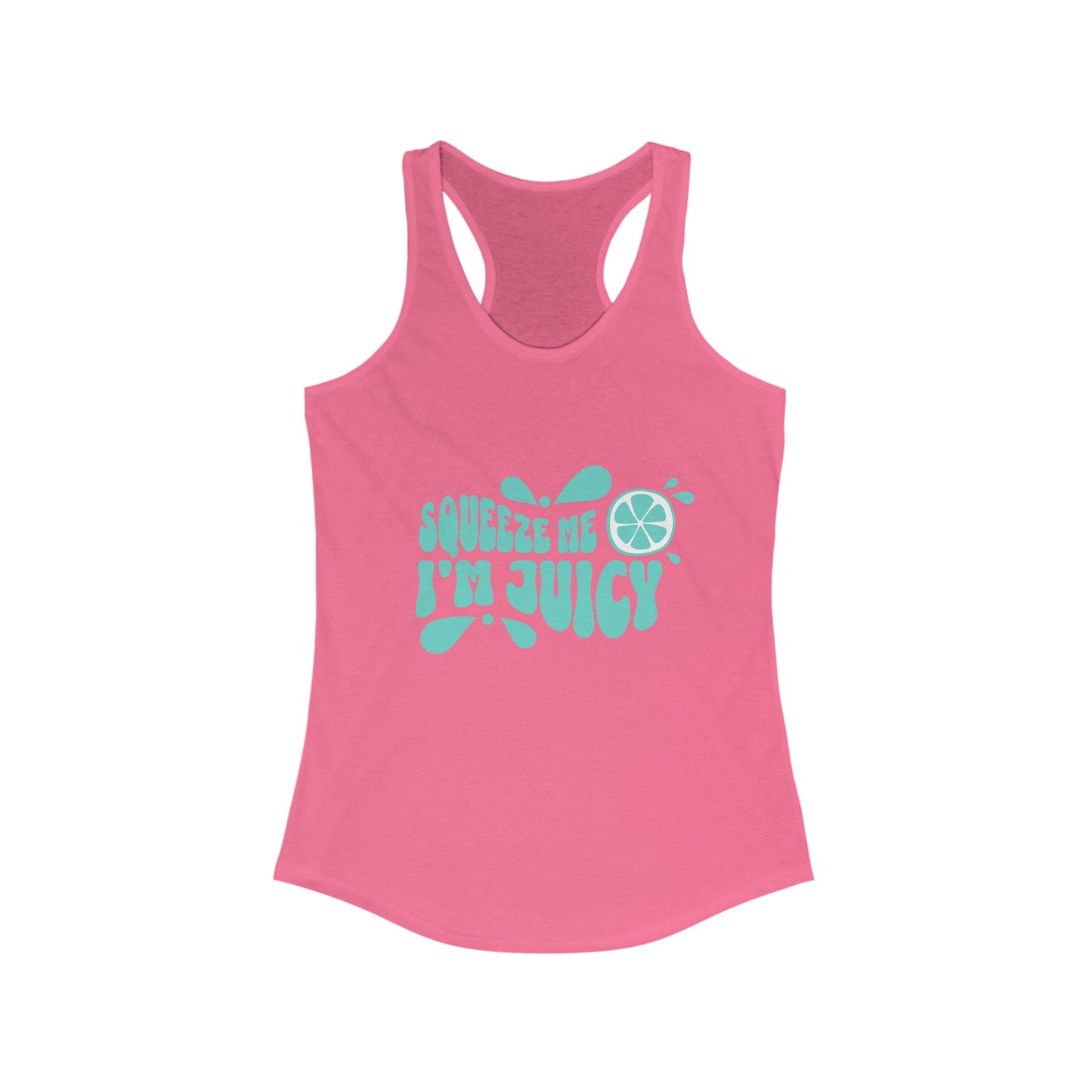 Squeeze Me I'm Juicy Women's Racerback Tank