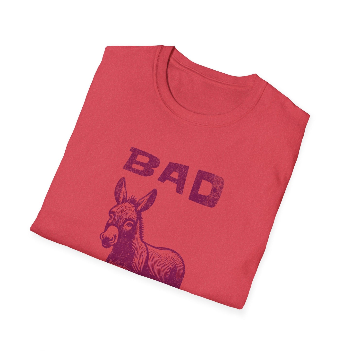 Bad Ass Funny Unisex Softstyle T-Shirt