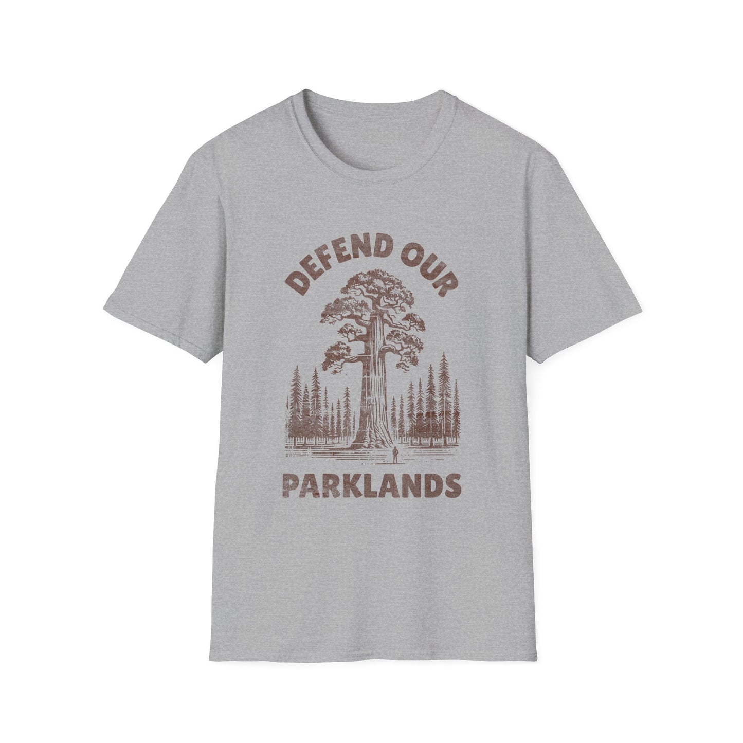 Defend Our Parklands Unisex T-Shirt - Sequoia