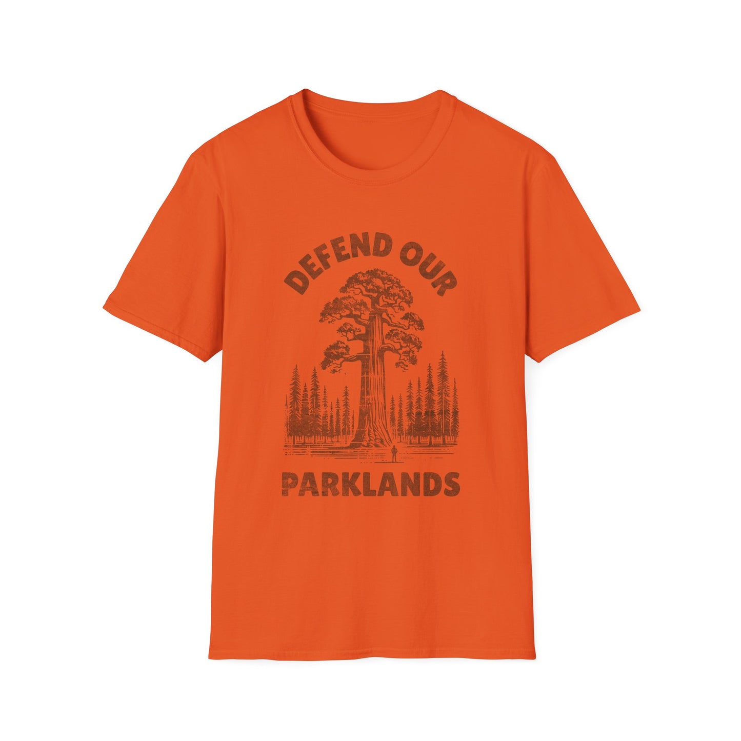 Defend Our Parklands Unisex T-Shirt - Sequoia