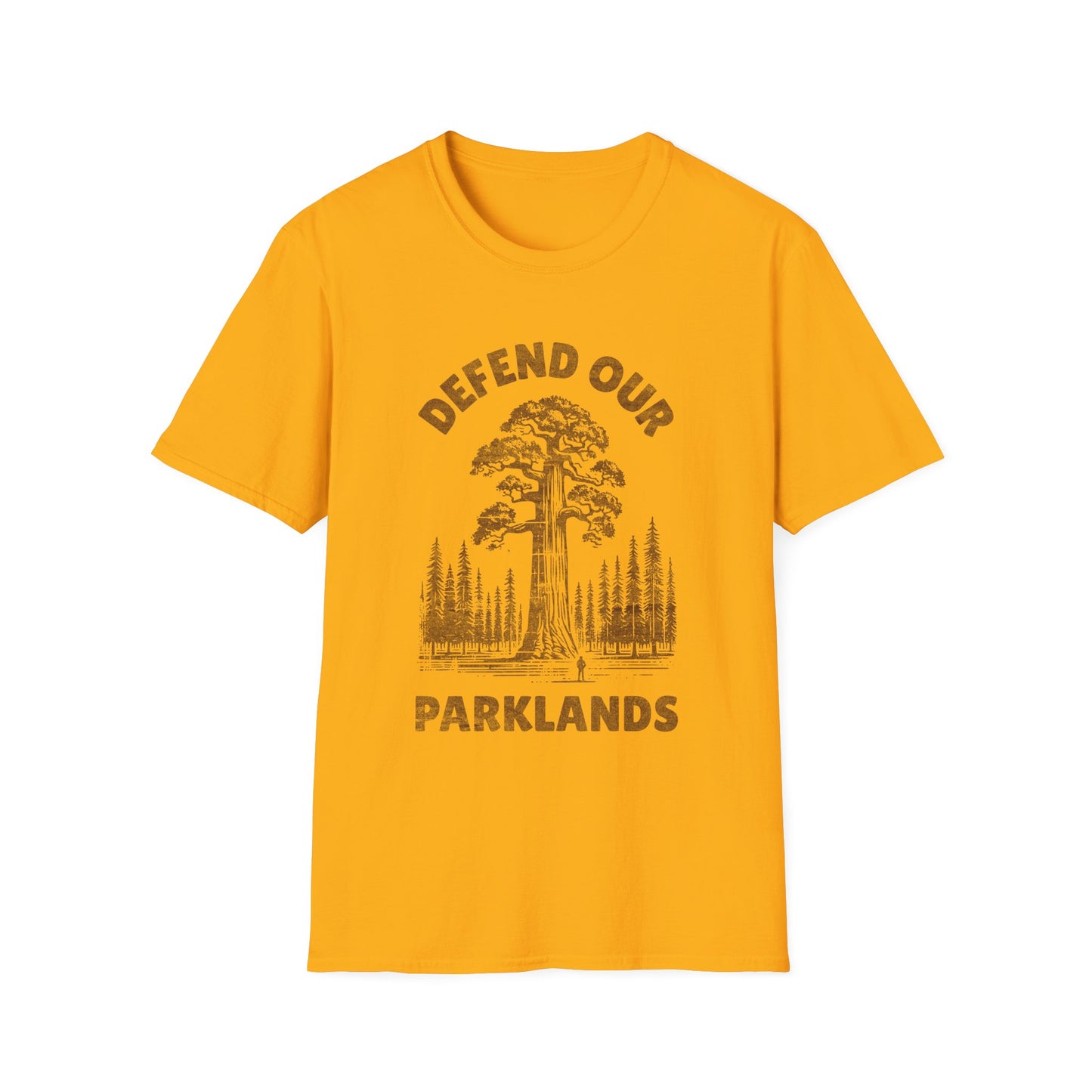 Defend Our Parklands Unisex T-Shirt - Sequoia