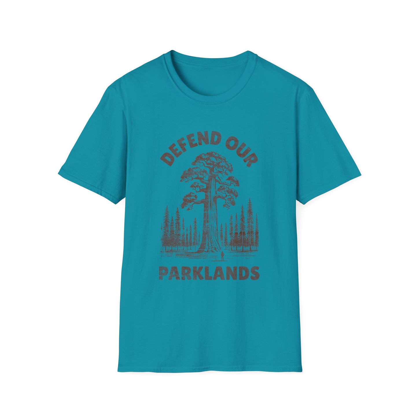 Defend Our Parklands Unisex T-Shirt - Sequoia