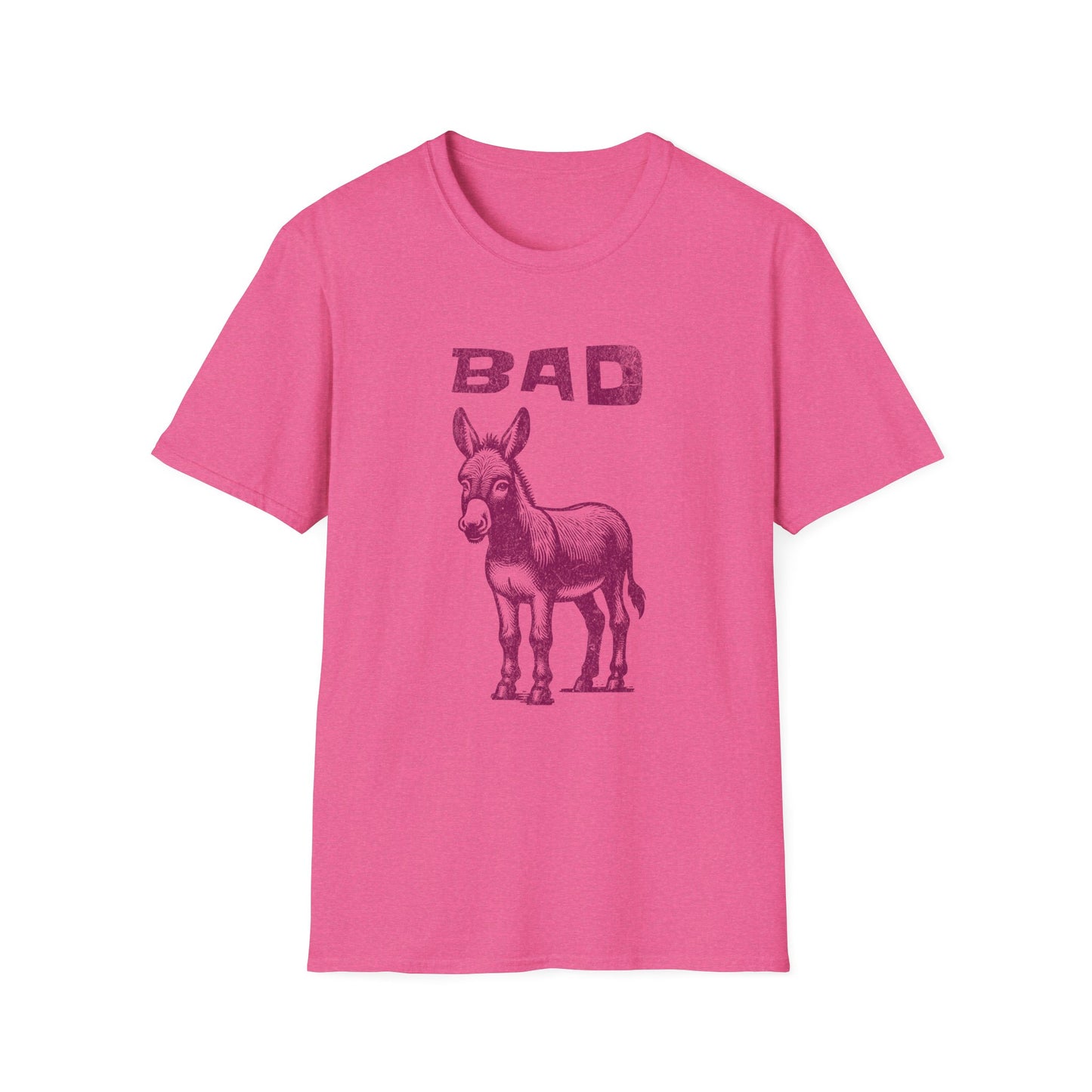 Bad Ass Funny Unisex Softstyle T-Shirt