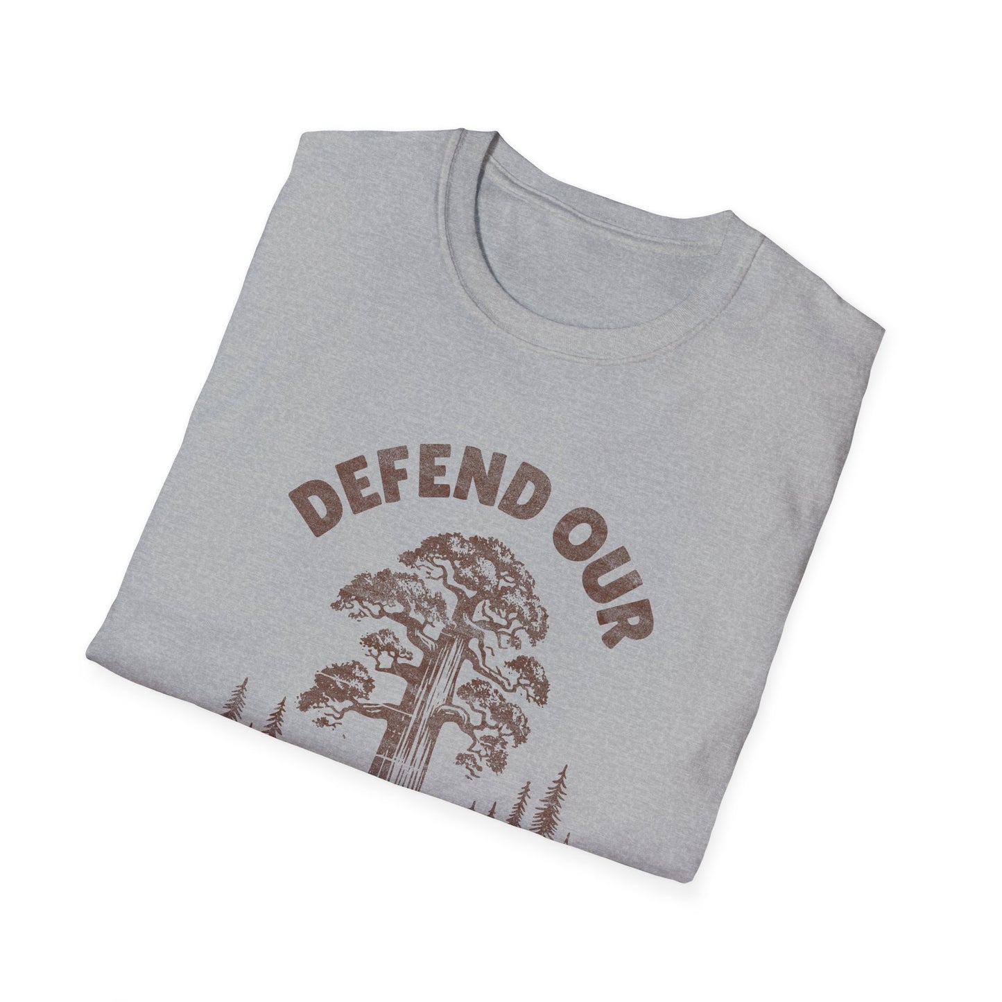 Defend Our Parklands Unisex T-Shirt - Sequoia